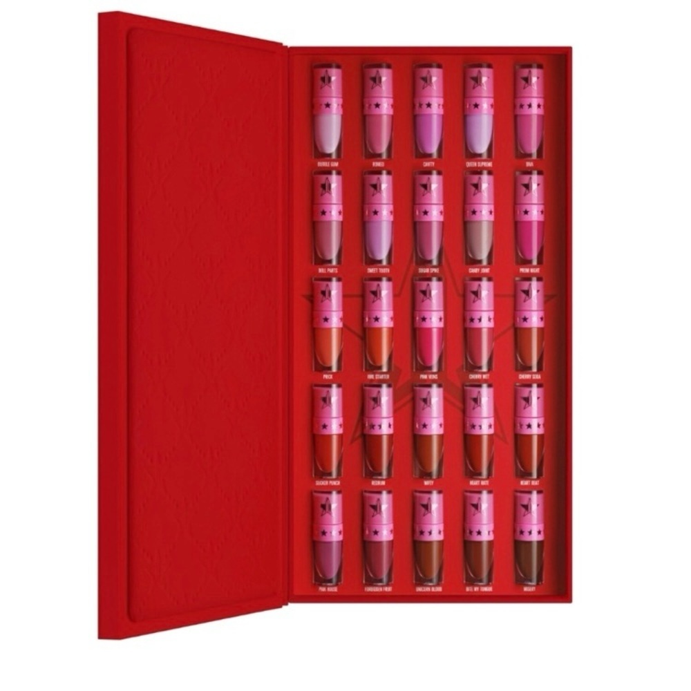 Jeffree Star Blood Sugar Liquid Lipstick Vault - Red and Pink Shades - Picture 3 of 8